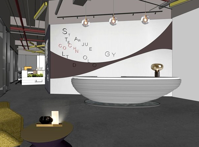 廣州星爵互聯(lián)科技有限公司辦公室裝修設計